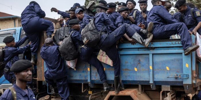 Police Nationale Congolaise rendus au M23